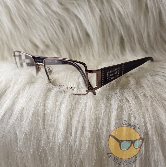 Versace Asian Fit Eyeglasses🤓 VE1163 The CUTEST Glasses🥰 - Picture 4 of 7